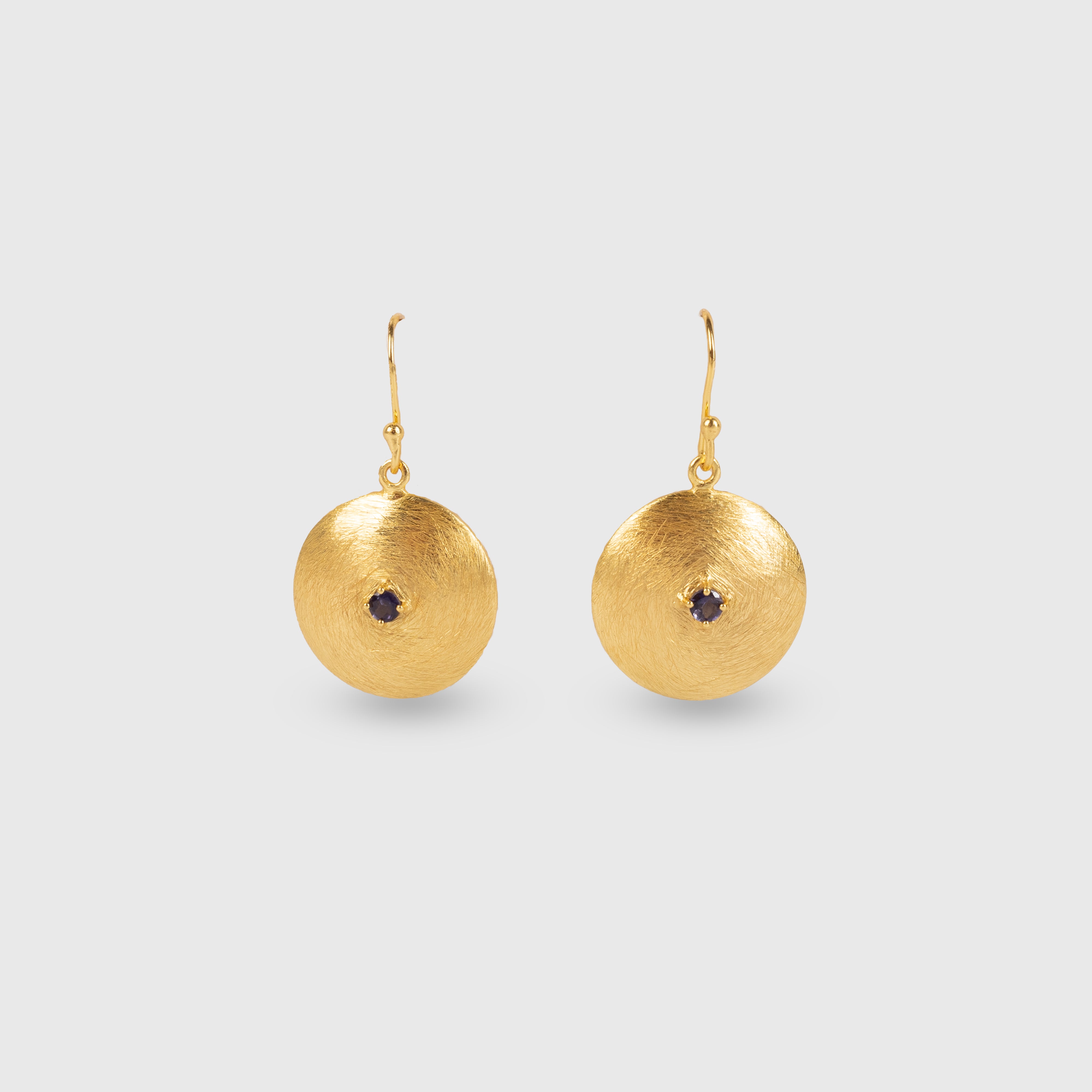 Mesmer Earrings - Iolite