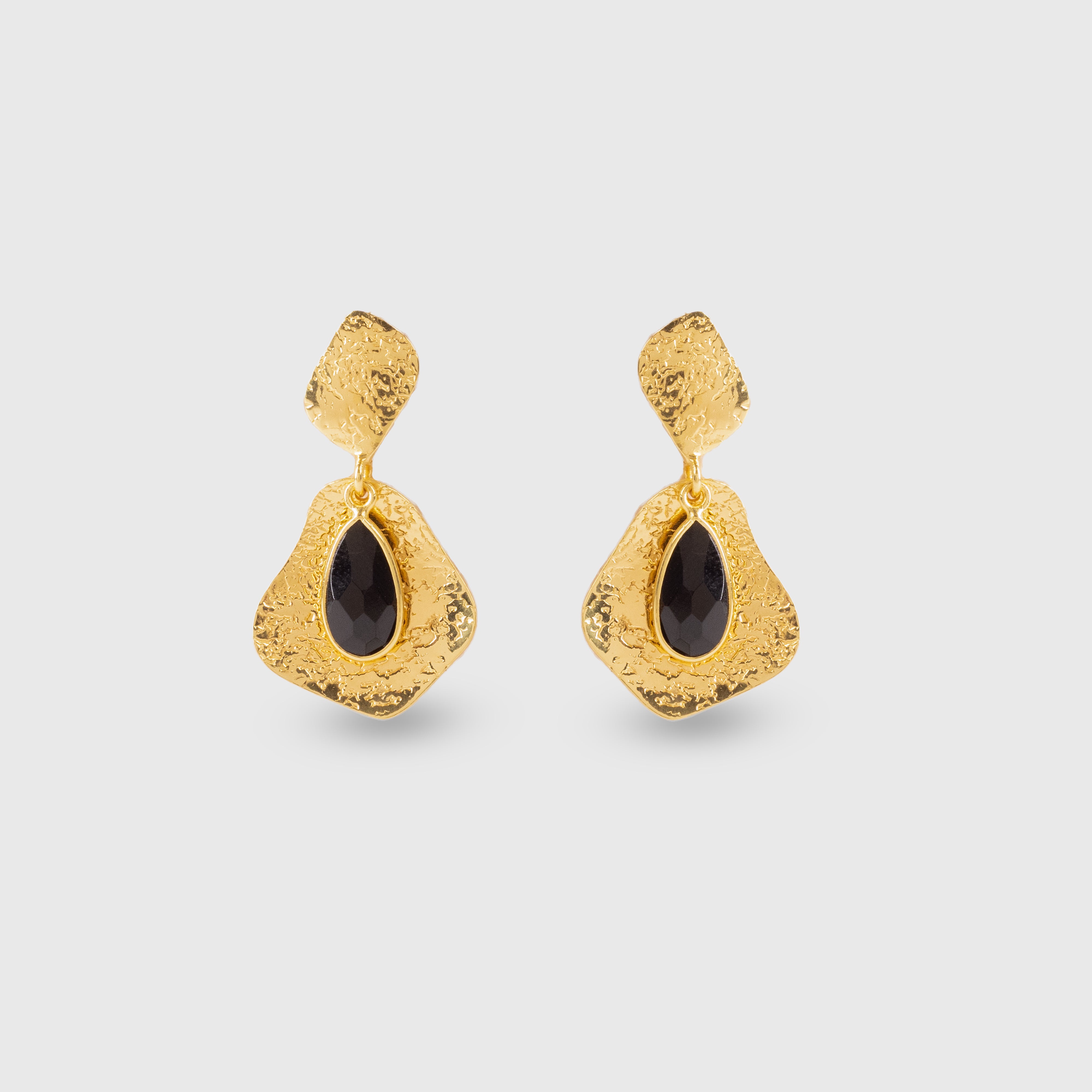 Euphoria Earrings - Black Onyx